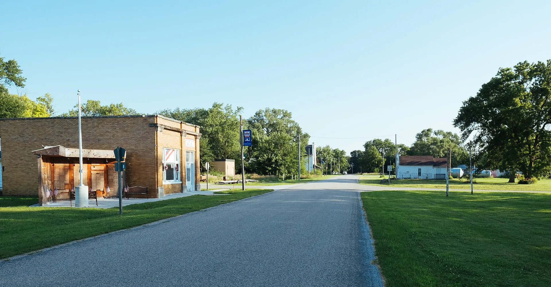 Vine Street in Little Sioux