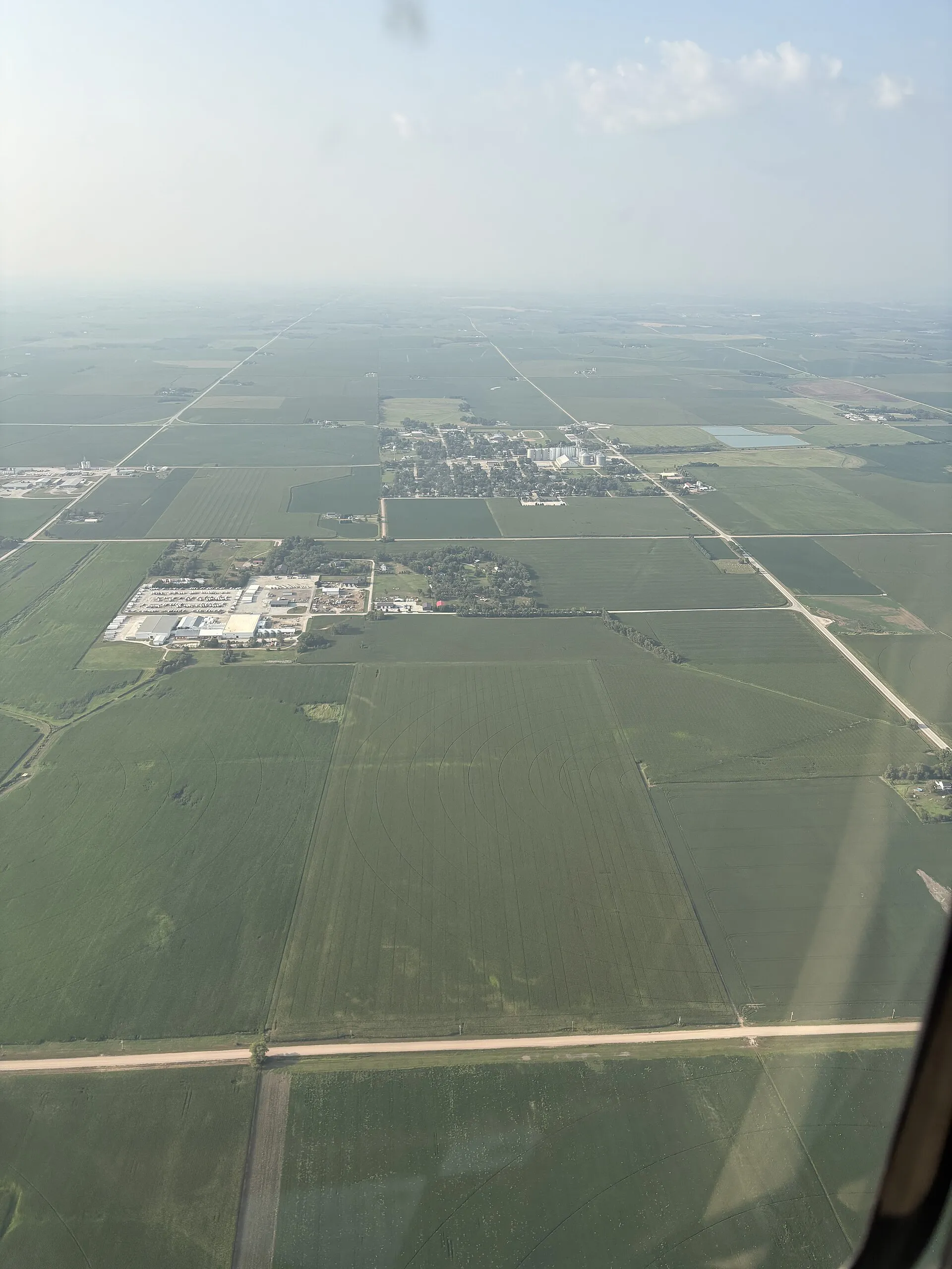 Aerial view of Mead, Nebraska in 2026