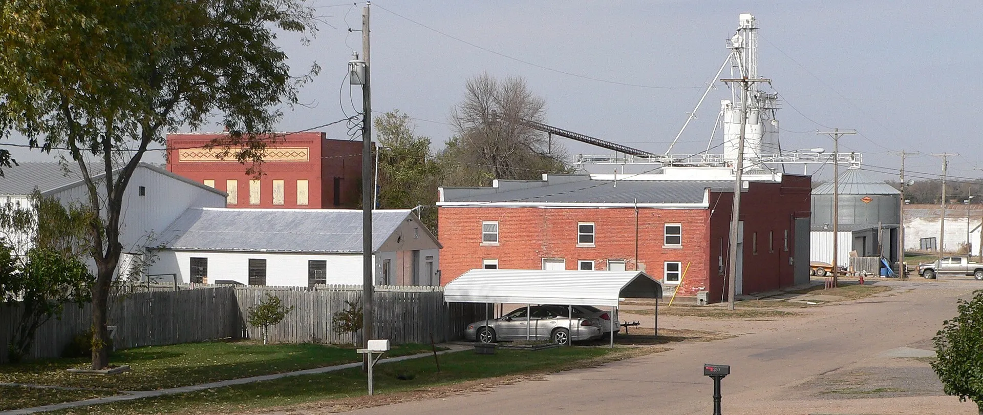 Downtown Morse Bluff, Nebraska.