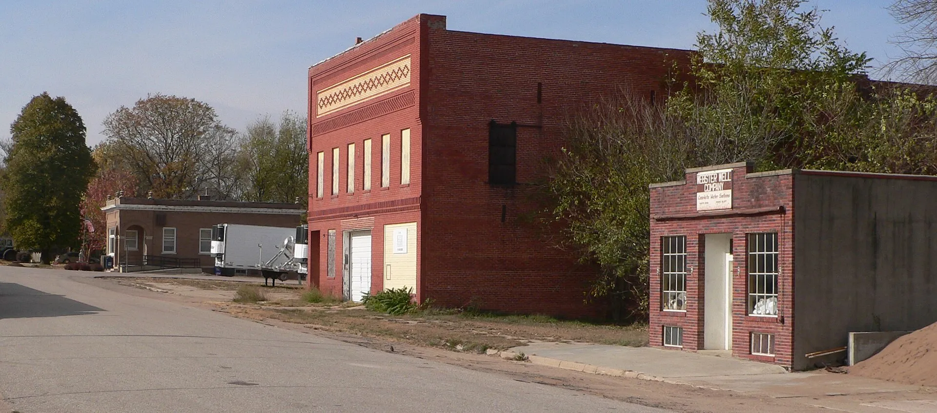 Downtown Morse Bluff, Nebraska.