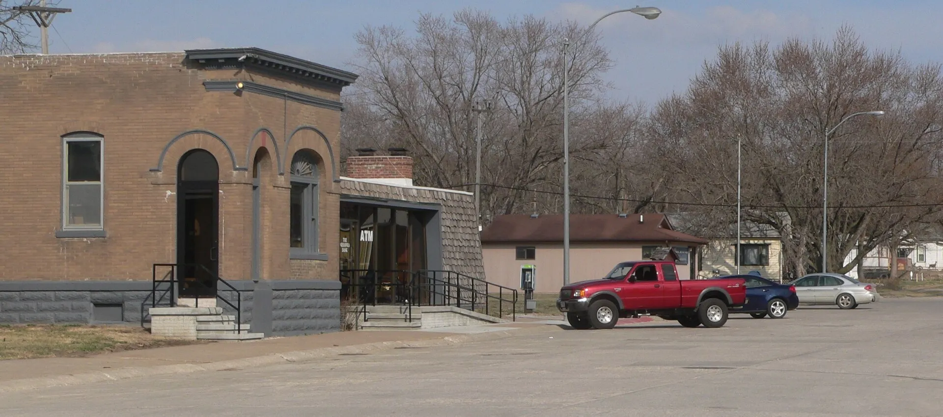 Downtown Nehawka, Nebraska.
