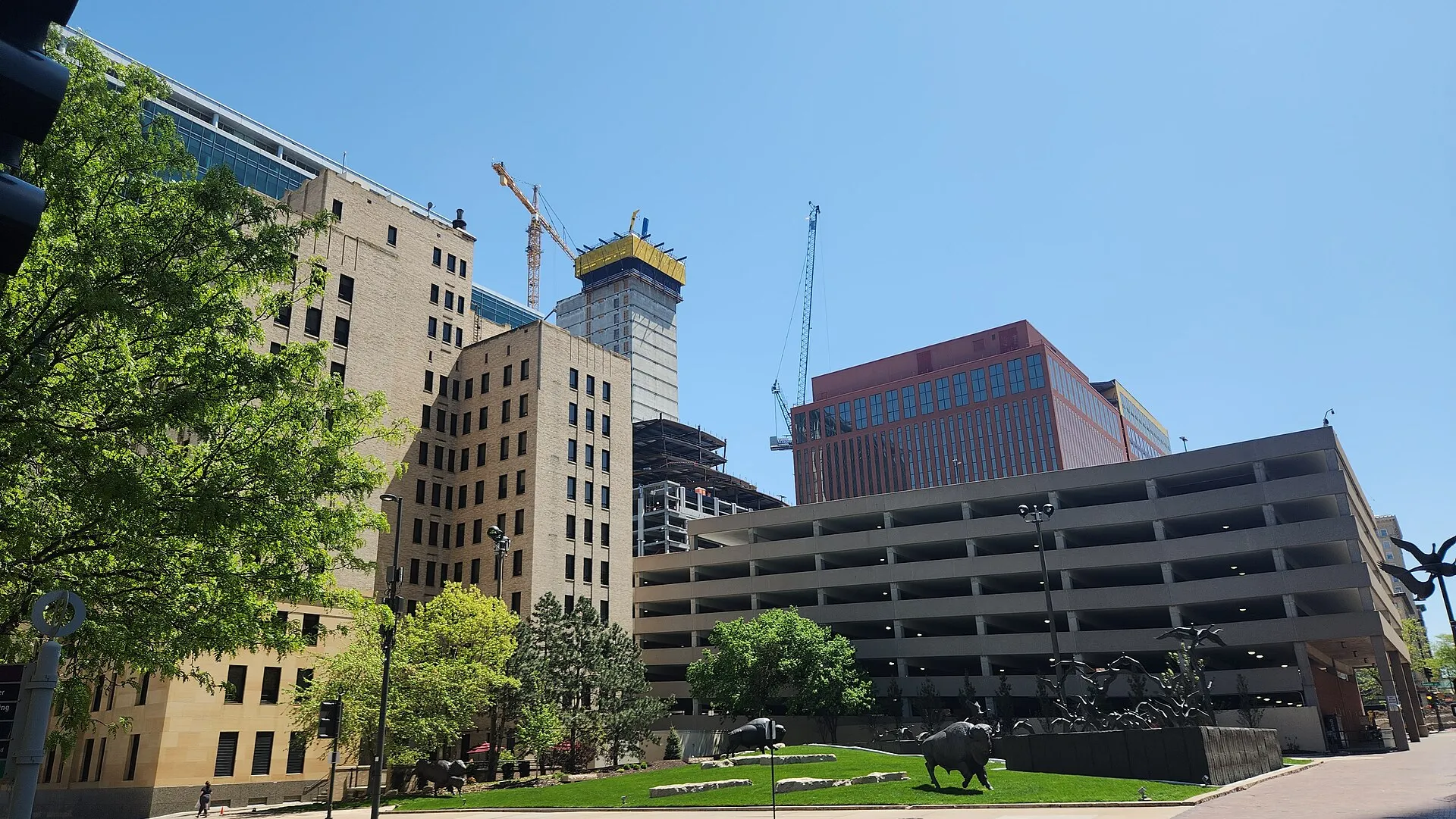 Downtown Omaha view