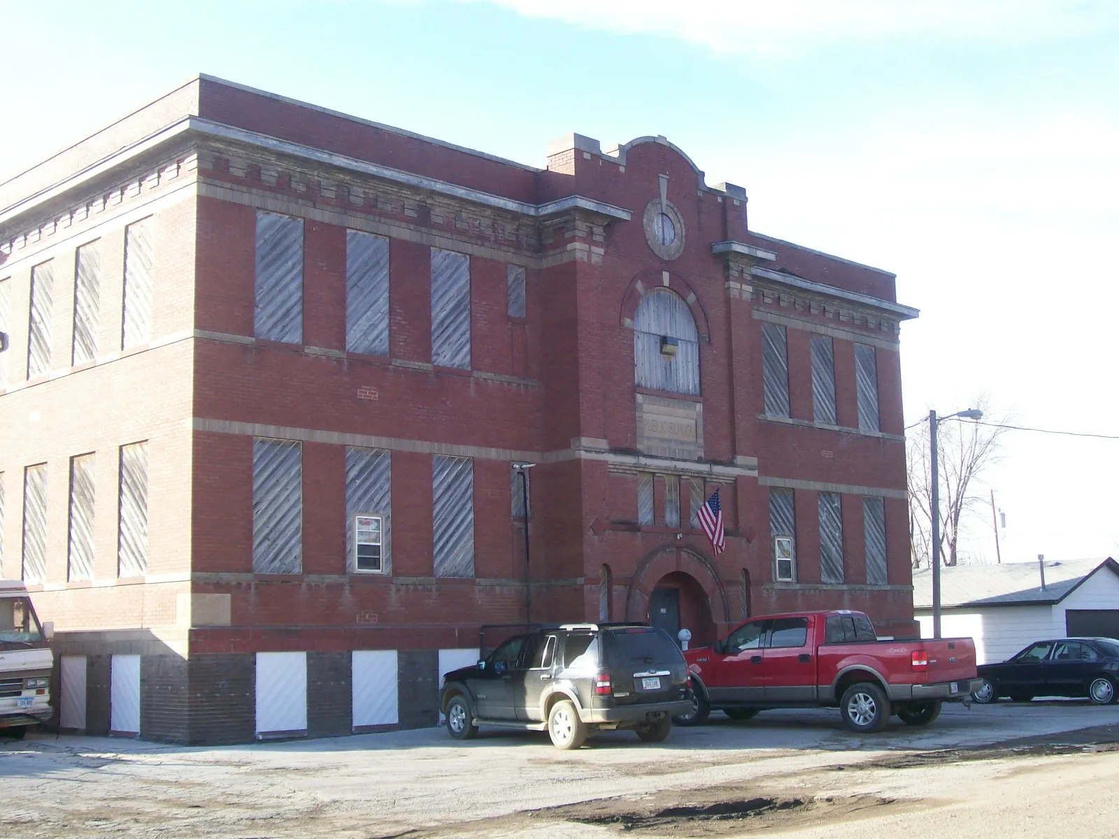 This was the Public School in Pacific Junction and was later the location of a Sitel telemarketing branch.