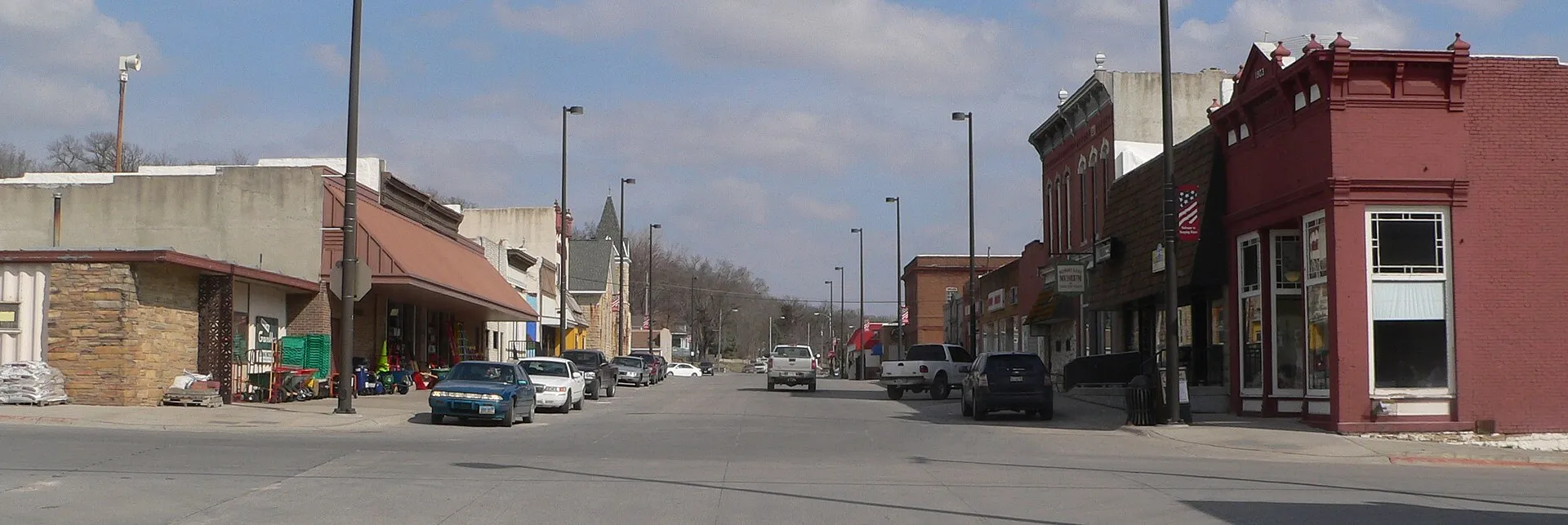 Downtown Weeping Water, Nebraska.