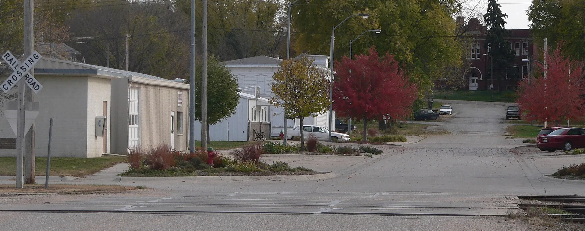 Downtown Weston, Nebraska.