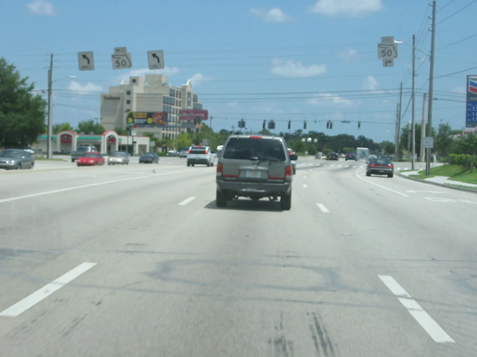 Alafaya Trail north at SR 50, Alafaya