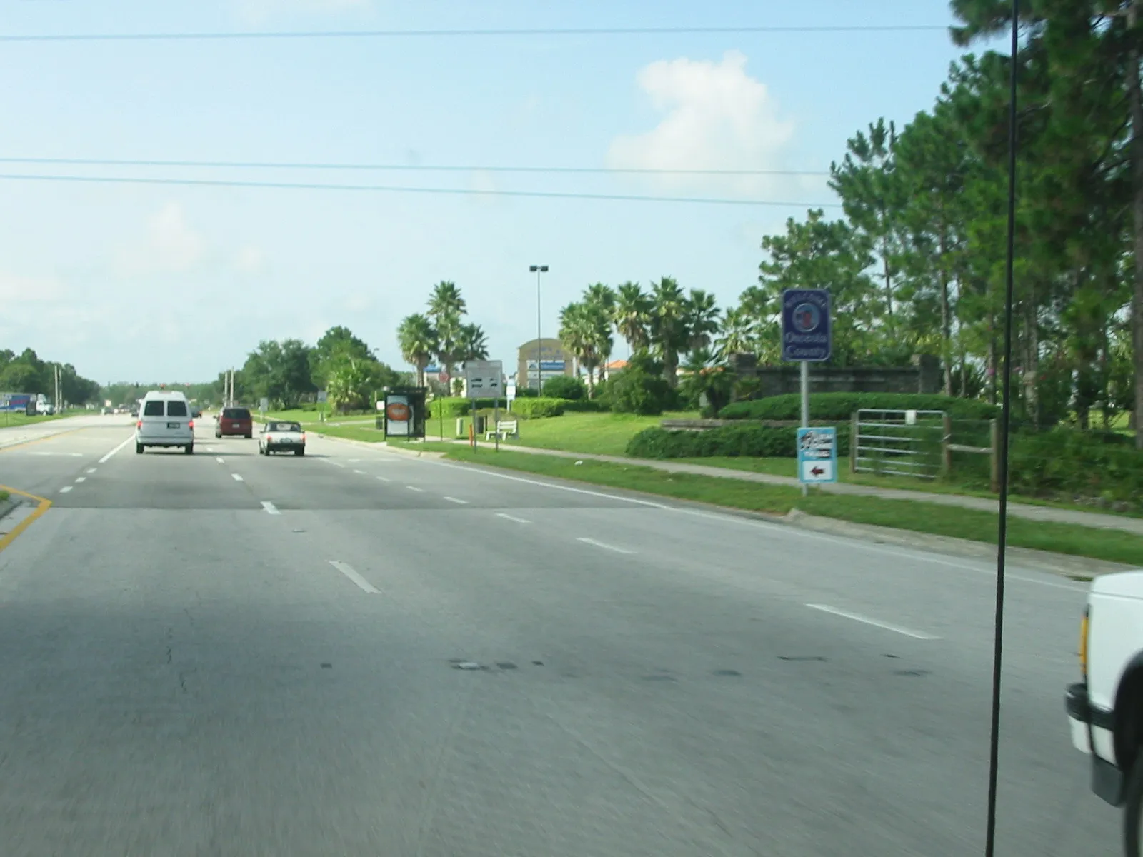 Landstar Boulevard south at the Osceola County line, Buenaventura Lakes