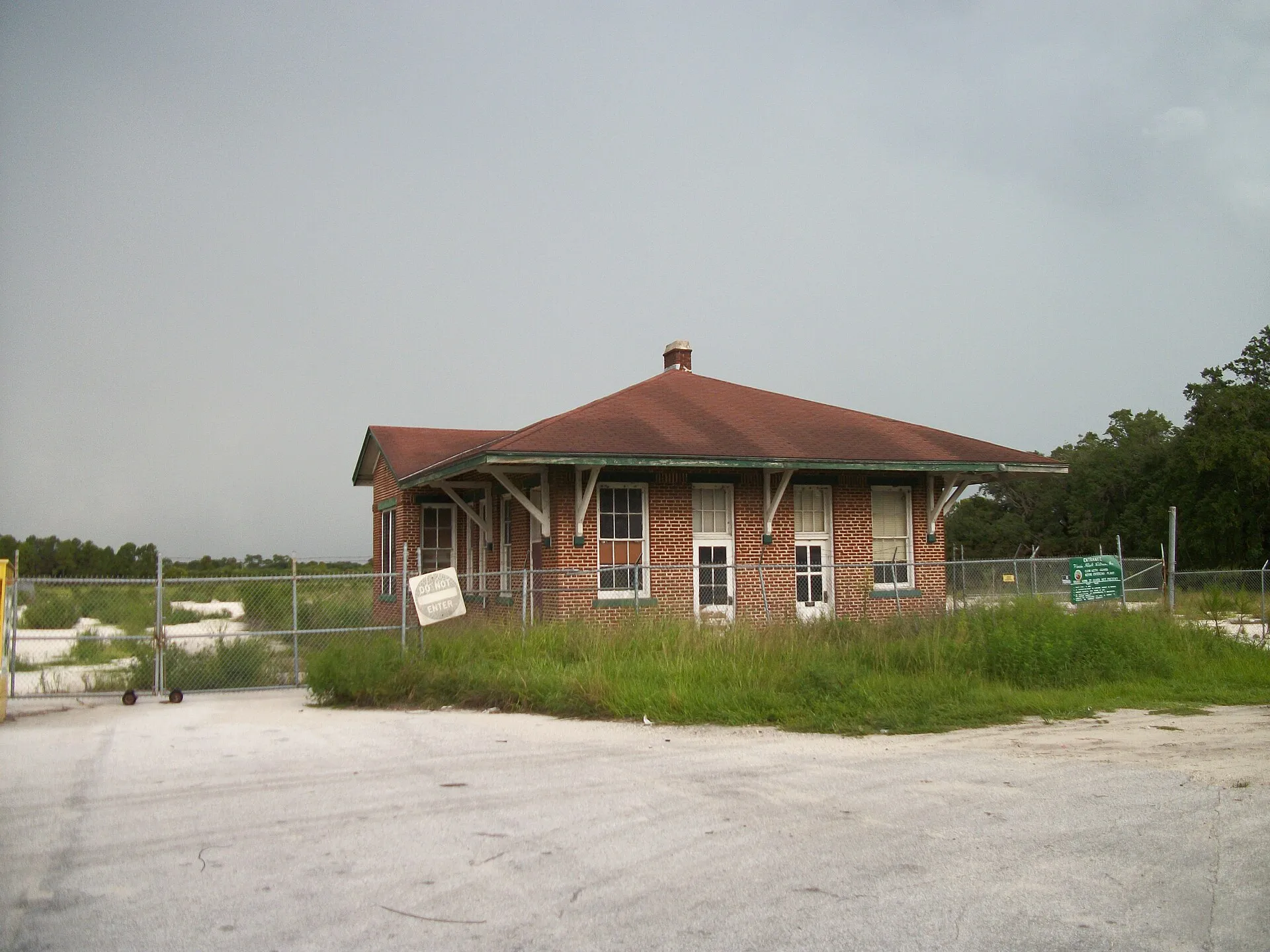 Former Orange Belt Railway station, Groveland