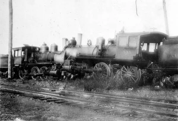 Steam locomotive collision near Sanford, not after 1898