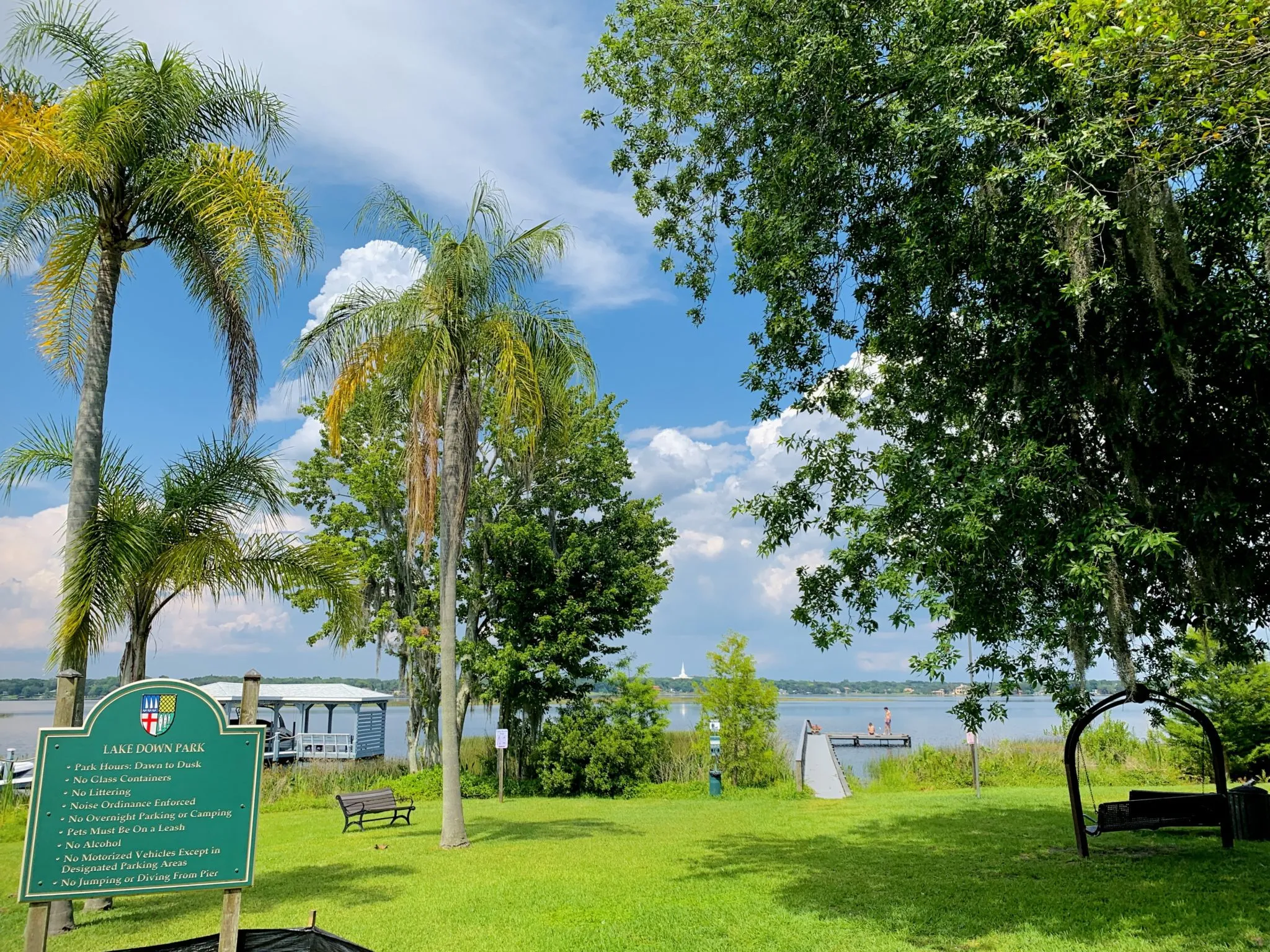 Lake Down Park in Windermere, Florida