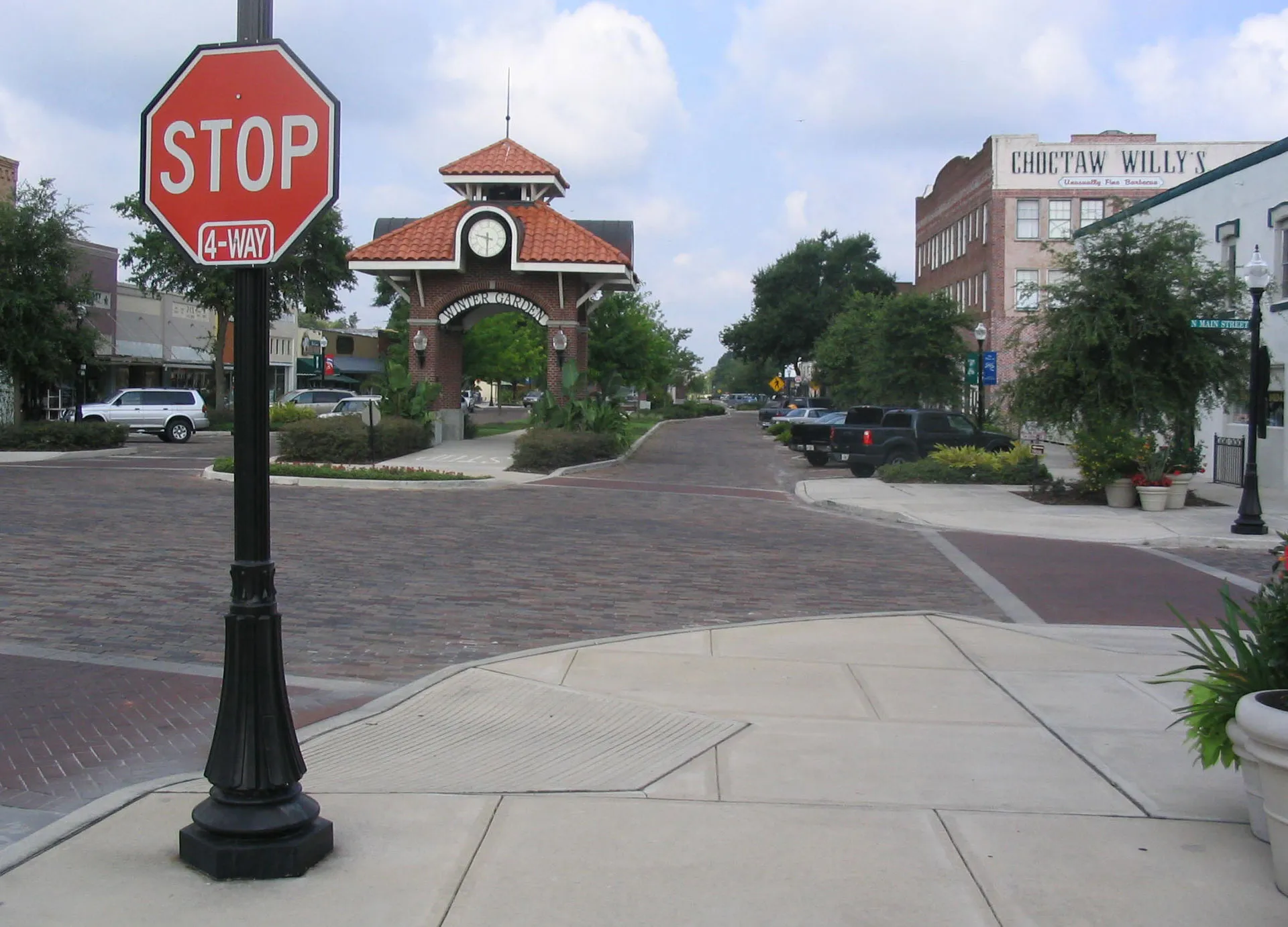 West Orange Trail arch in Winter Garden