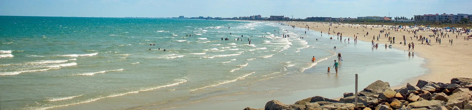 Beach in Cape Canaveral, Florida.