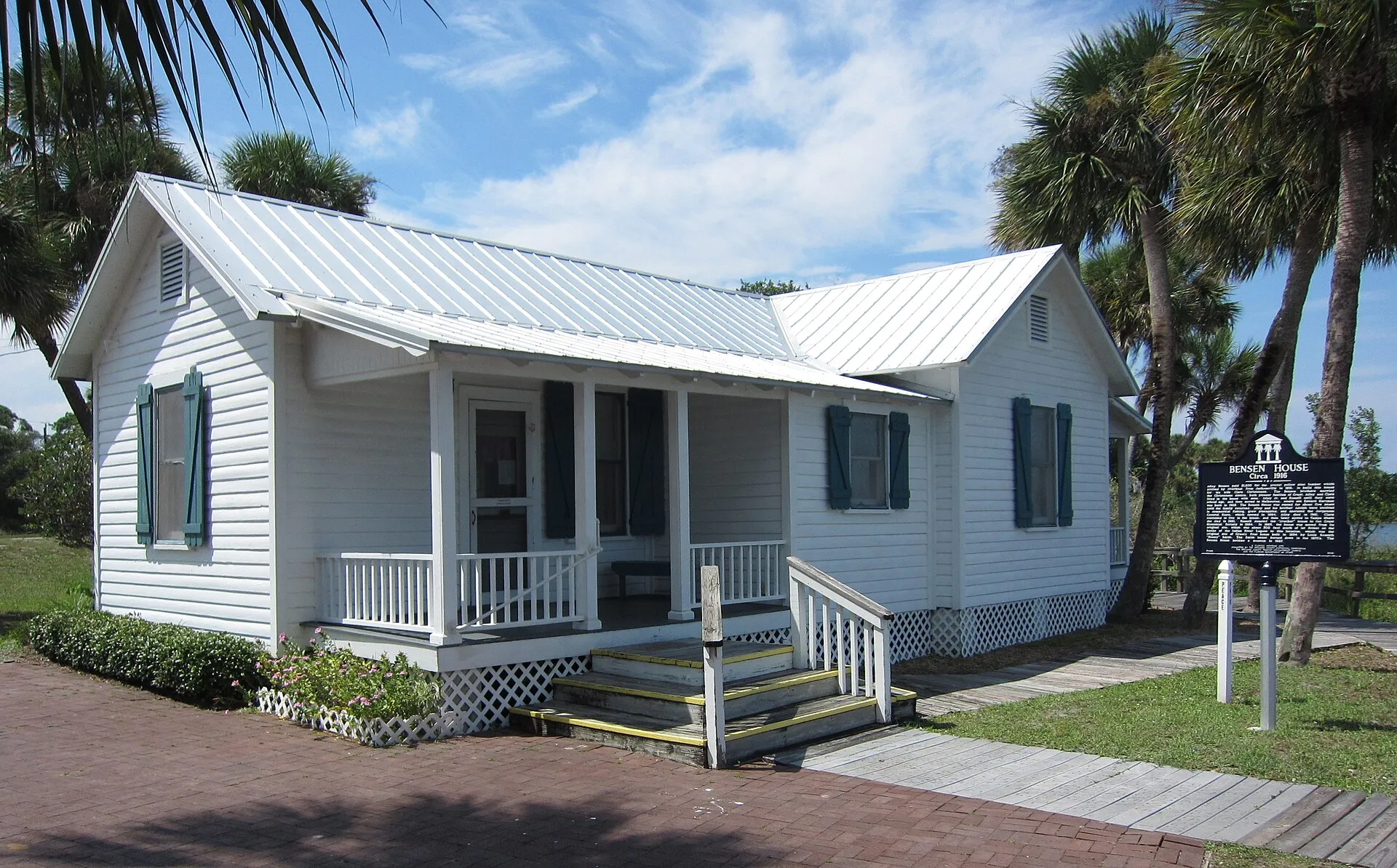 Bensen House, 5795 U.S. Route 1, Grant, Florida.