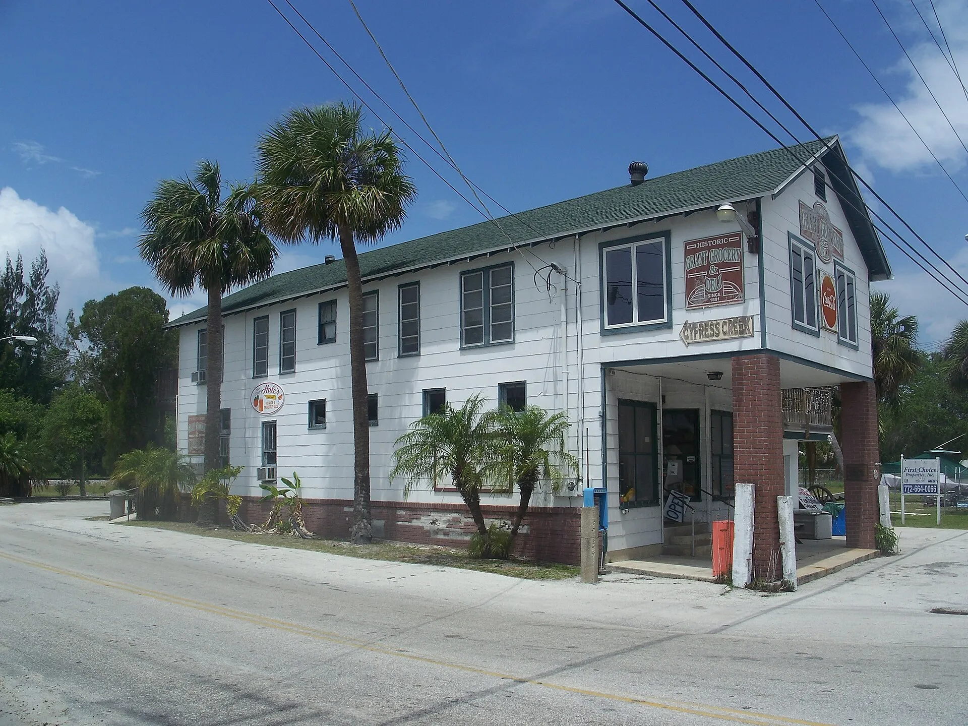 Jorgensen's General Store, Grant-Valkaria, Florida.