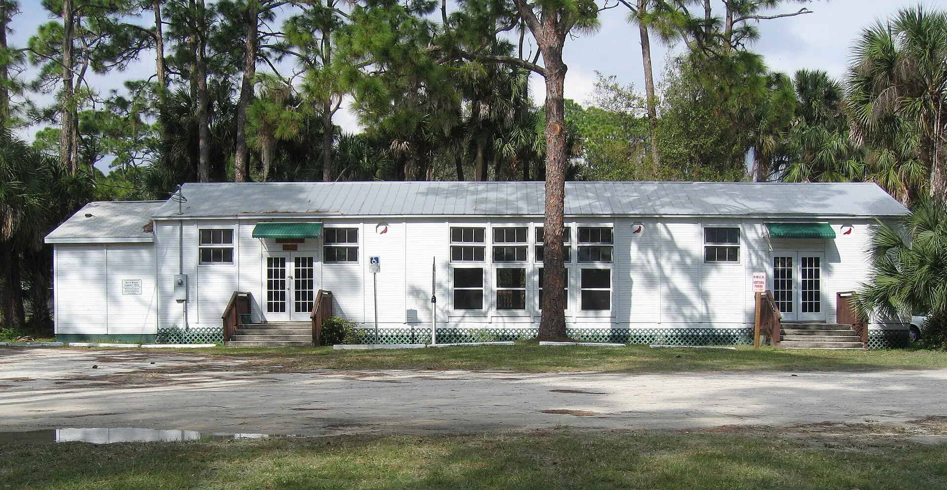 Original Melbourne Village Hall, Hall Road, Melbourne Village, Florida.