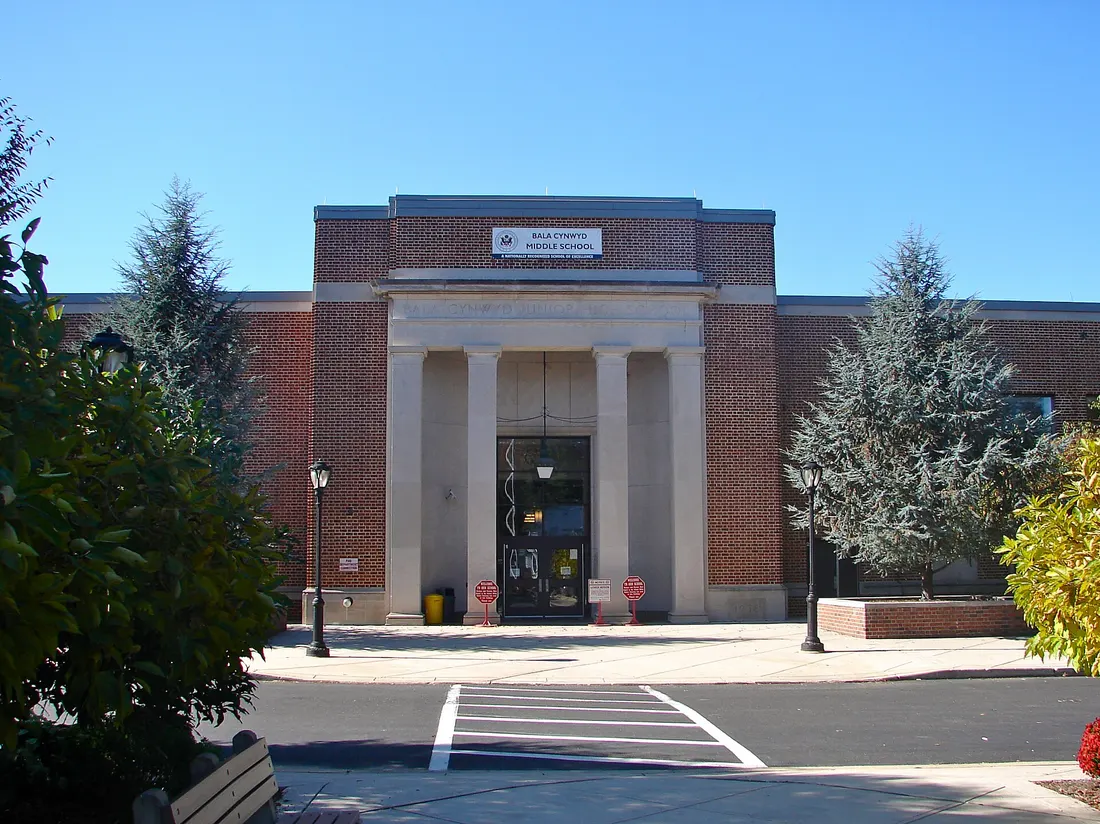 Lower Merion Academy-Cynwyd Elementary School-Bala Cynwyd Junior High School Complex on the NRHP since November 27, 2002. At 506 Bryn Mawr Avenue, Bala Cynwyd, Montgomery County, Pennsylvania