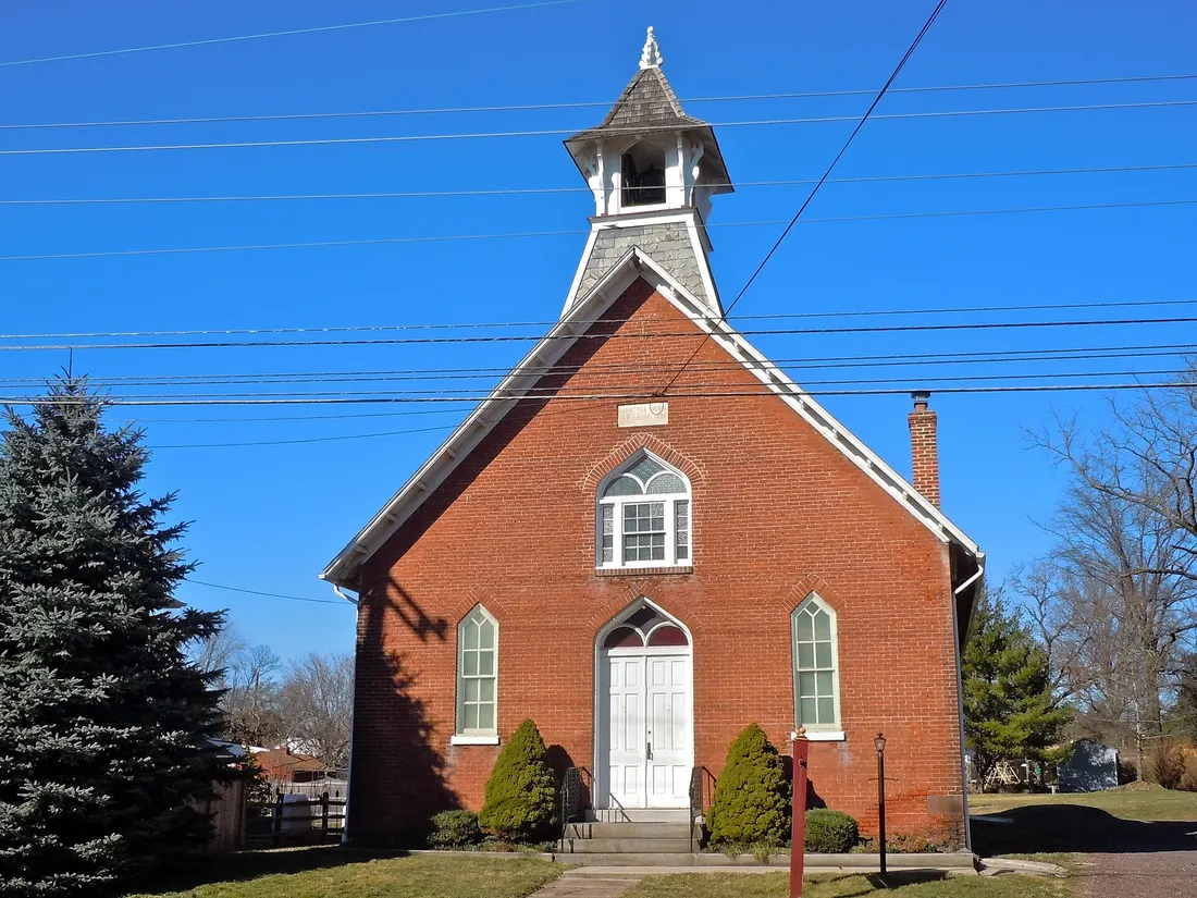 Sanatoga Union Sunday School on the NRHP since August 4, 2004. At 2341 East High Street, Lower Pottsgrove Township, Montgomery County, Pennsylvania - near Pottstown.