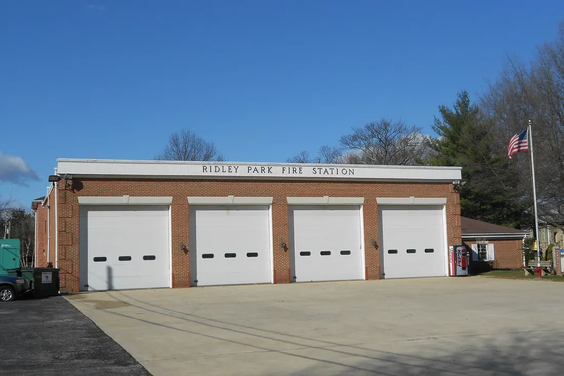 Fire Station in Ridley Park, Pennsylvania