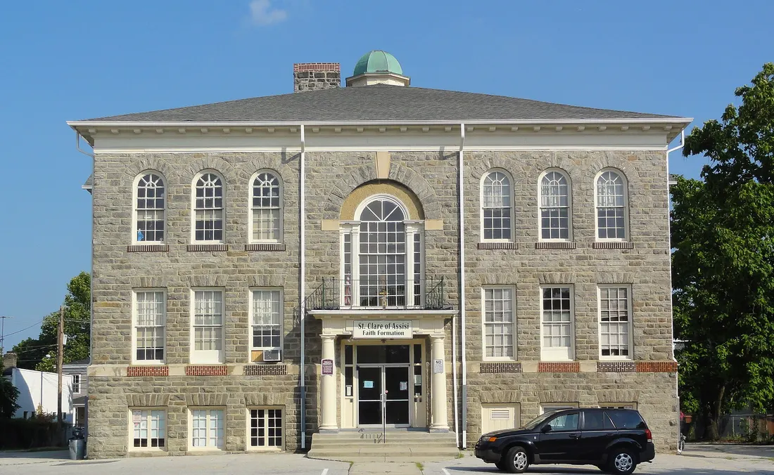 Swedesboro grammar school. Originally founded and run by the