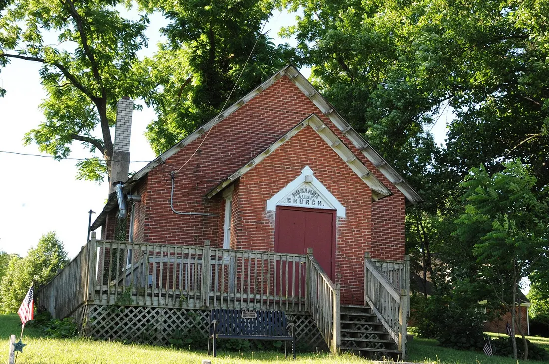 LOCATED ON THE GROUNDS OF LINCOLN UNIVERSITY; FOUNDED BY FREE BLACKS CIRCA 1843 AND WAS USED AS A STATION STOP OF THE UNDERGROUND RAILROAD WITH VISITORS SUCH AS FREDERICK DOUGLASS AND SOJOURNER TRUTH