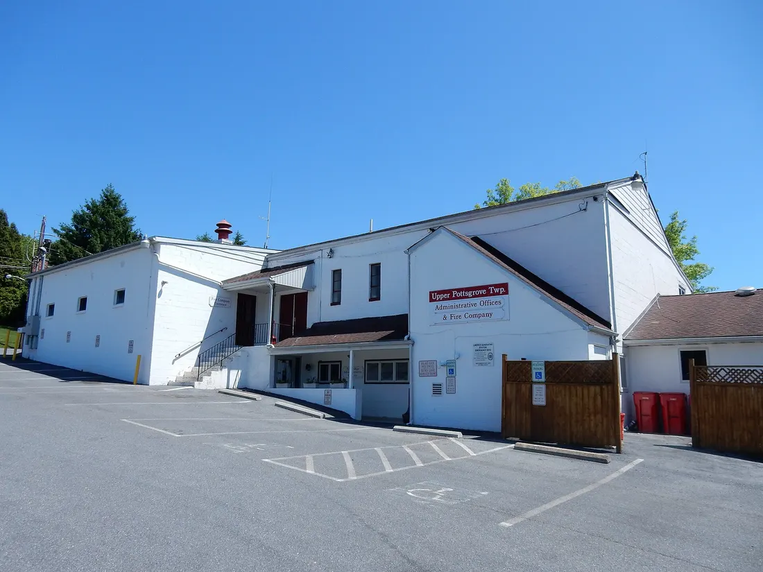 Upper Pottsgrove Township. Administrative Offices and Fire Co., 1409 Farmington Avenue, Pottstown, PA.