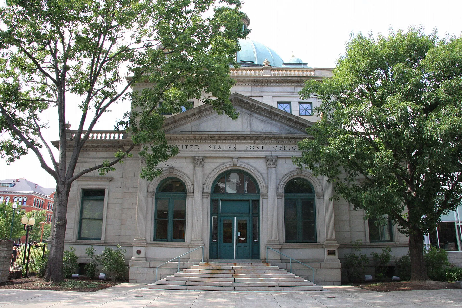 Allegheny post office front entrance. (Currently part of the children's museum.)