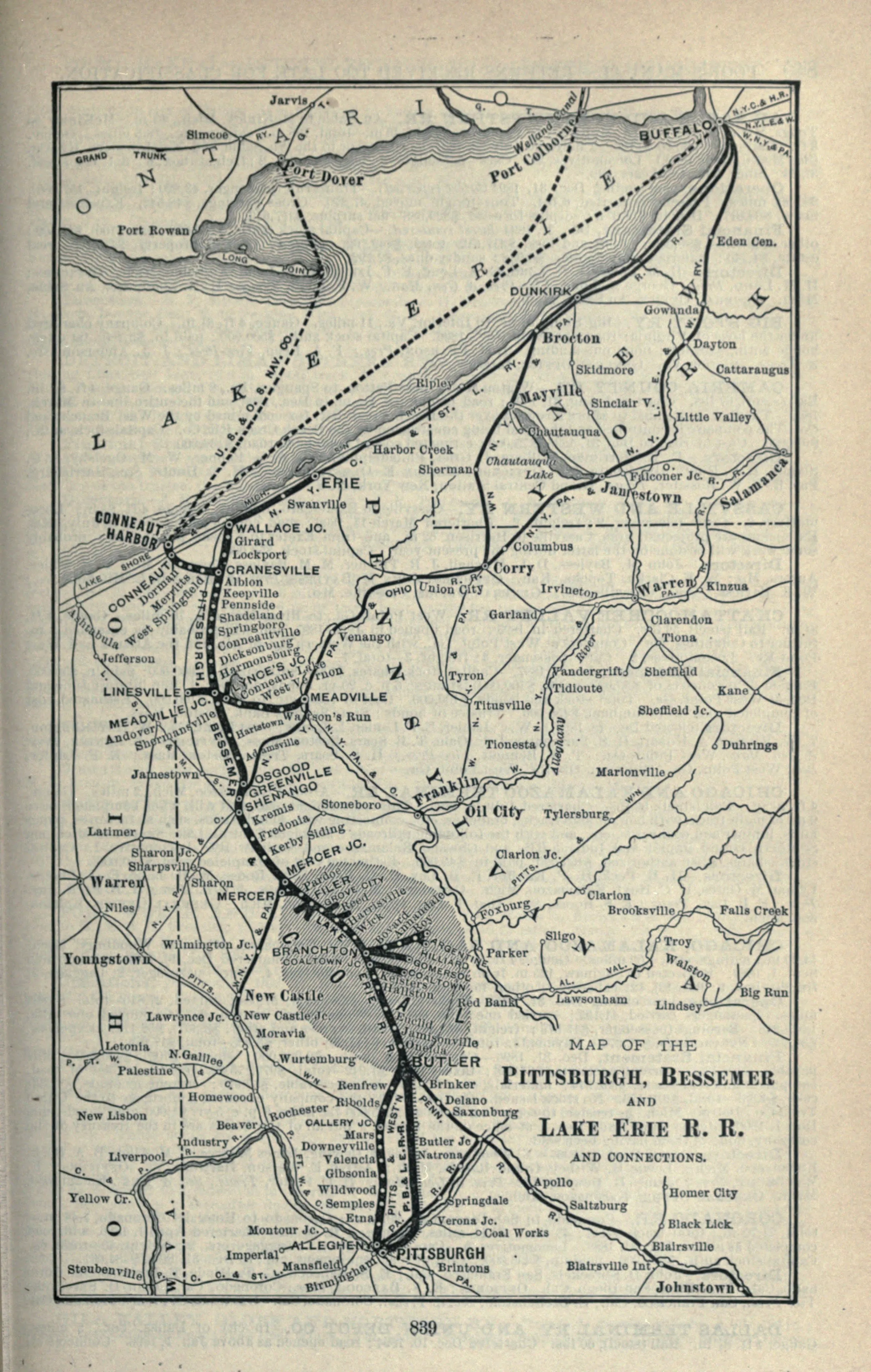 Pittsburgh, Bessemer and Lake Erie Railroad