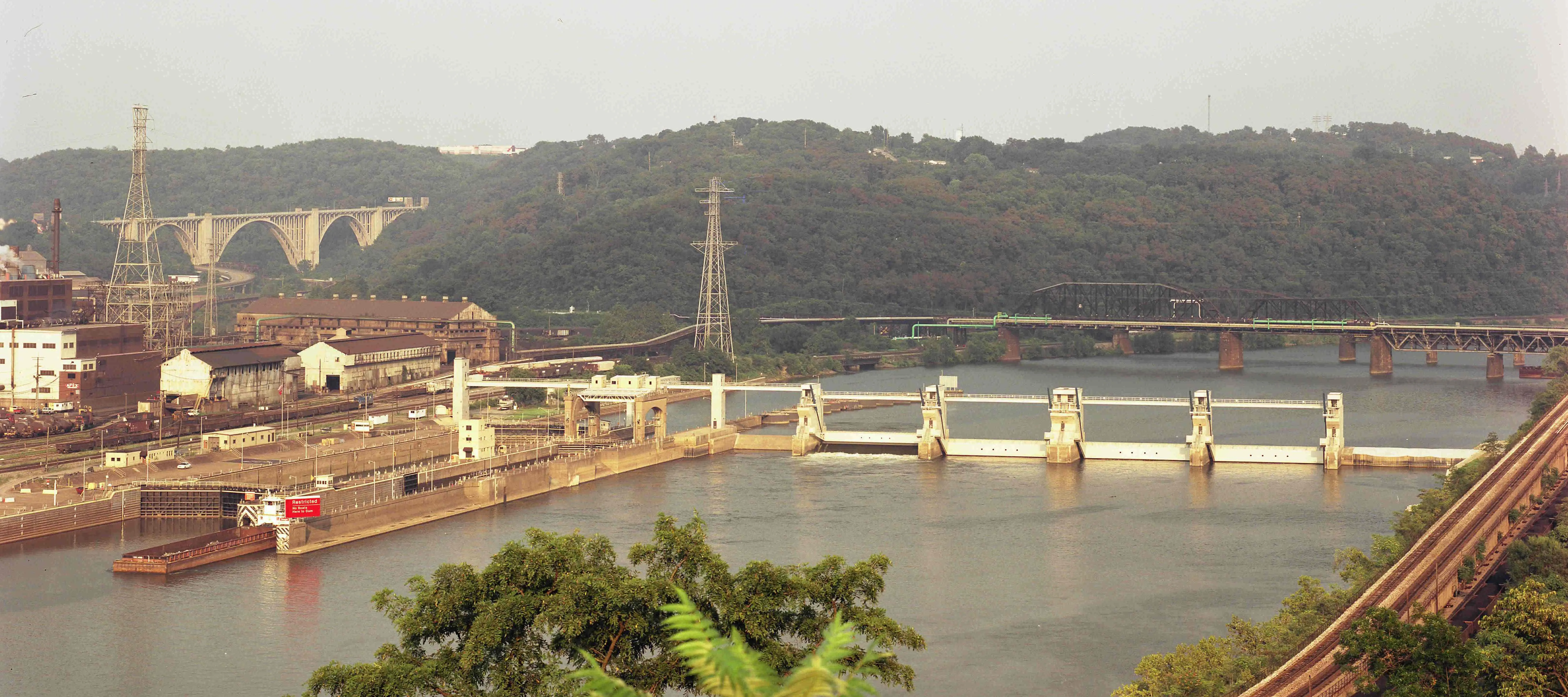 Braddock Lock and Dam, U.S. Army Corps of Engineers Pittsburgh Division