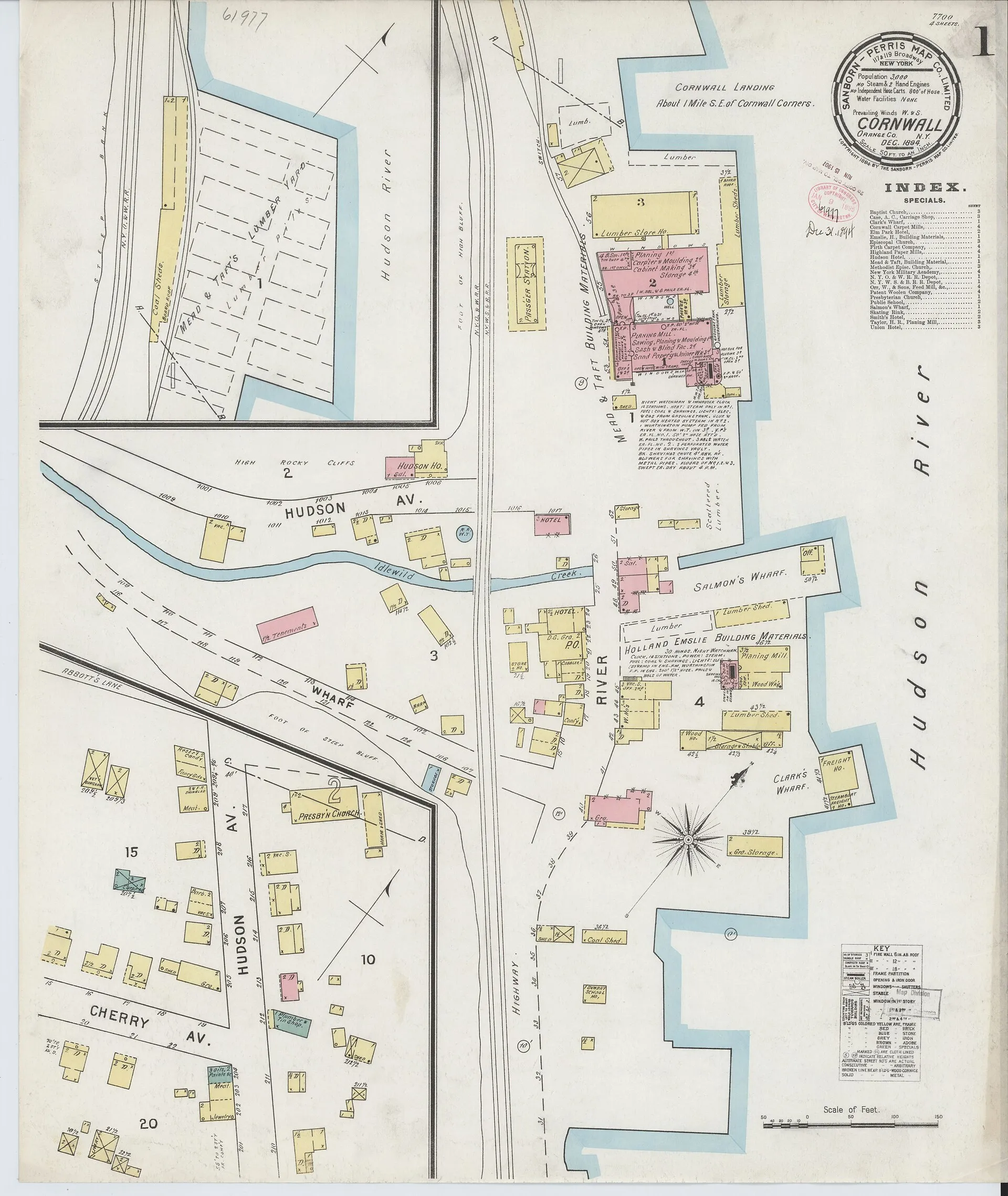 Dec 1894. 4 Sheet(s)
