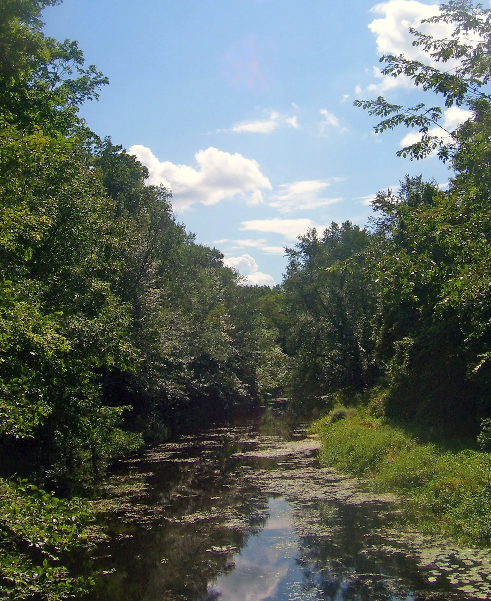 Otter Kill flowing through Hamptonburgh , NY, USA