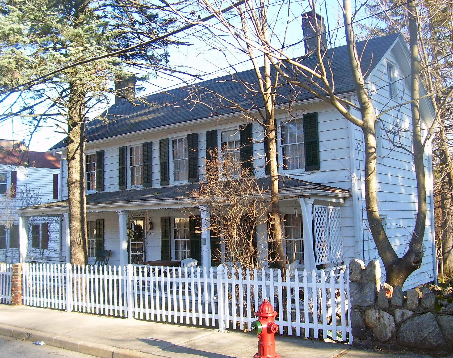 House at 20 Center Street , Highland Falls , NY, USA (listed on the National Register of Historic Places as House at 37 Center Street (the village renumbered si…