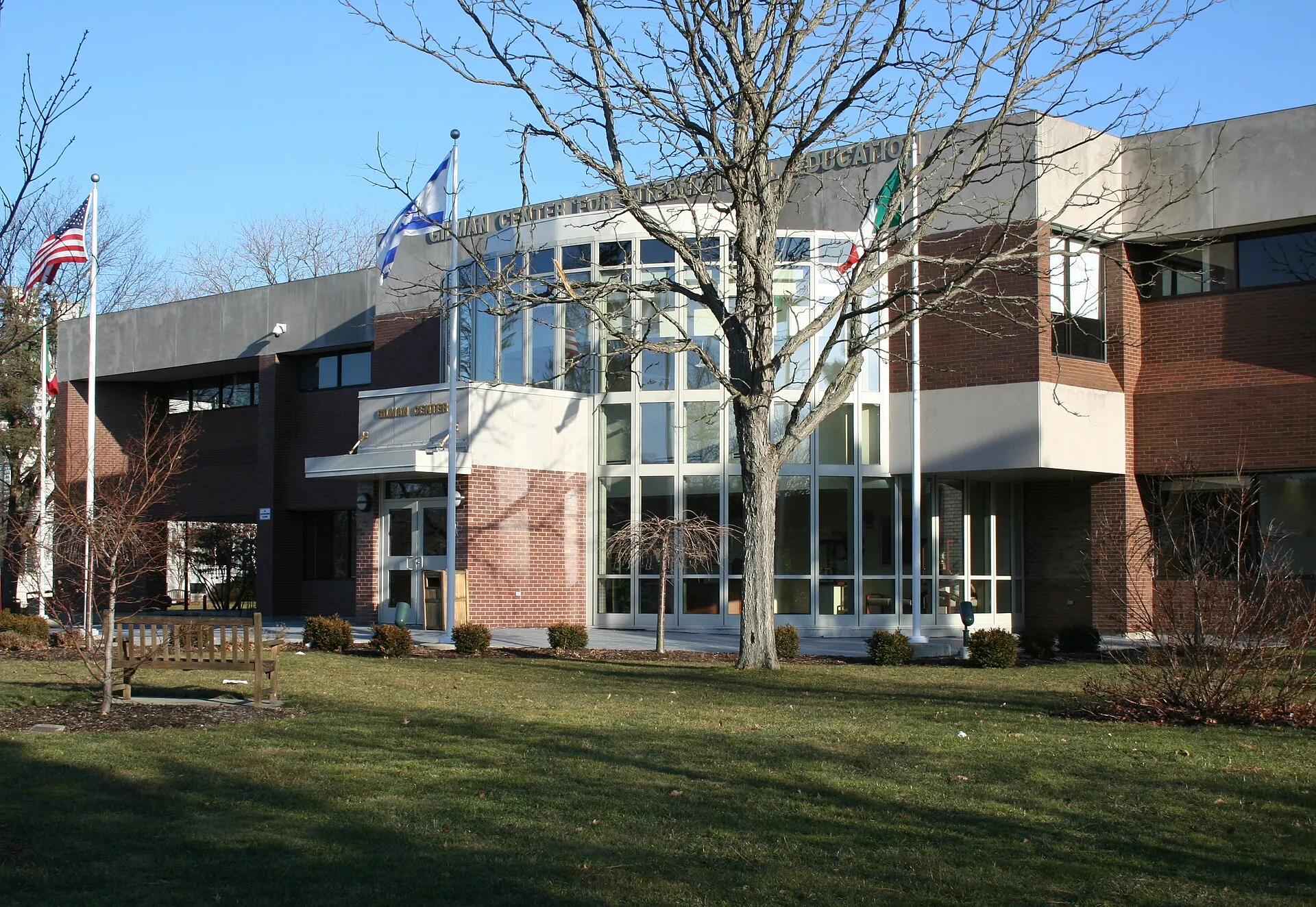 Looking at the Gilman Center for International Education on the SUNY Orange Middletown Campus