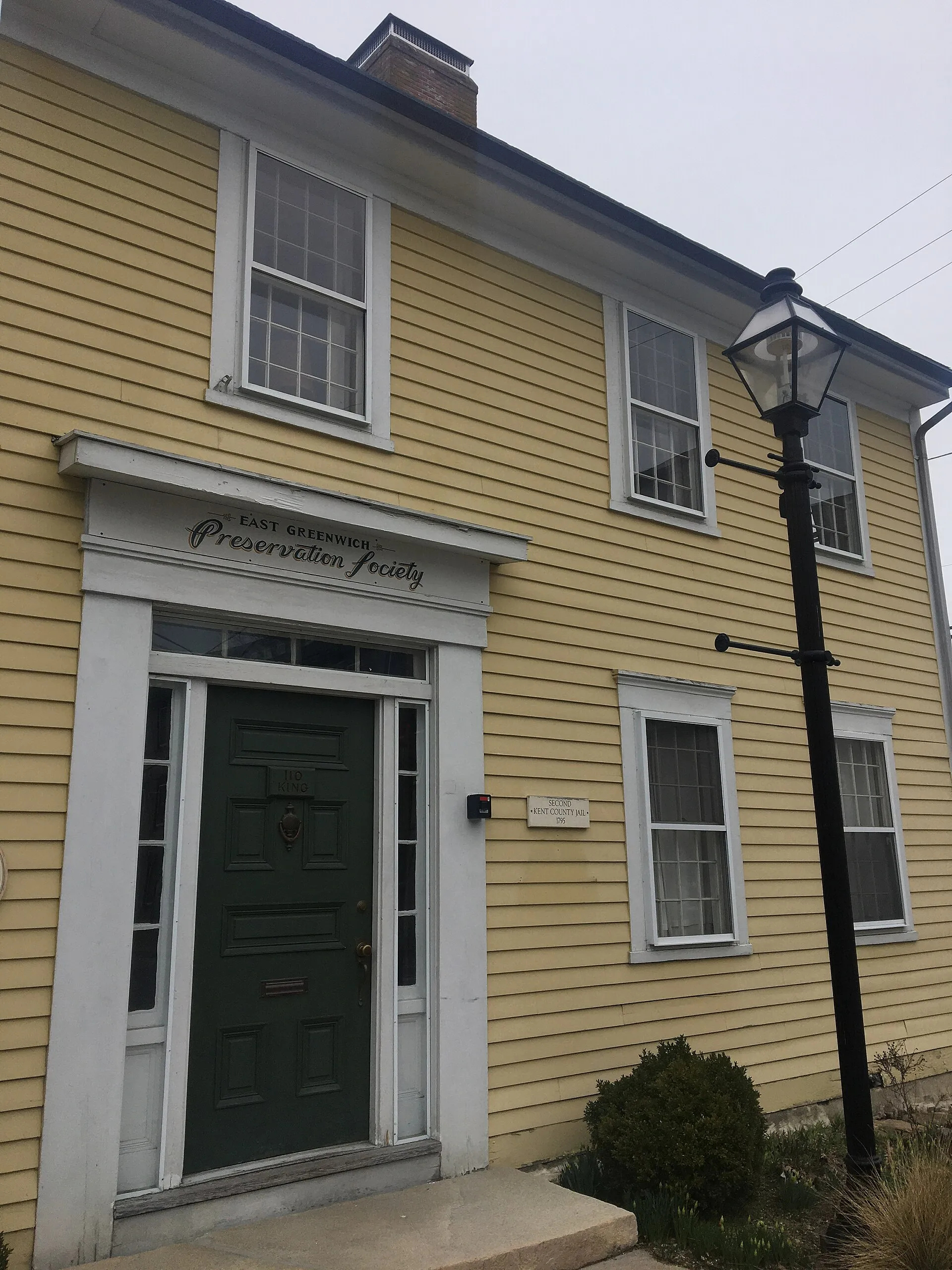 110 King Street, home of the East Greenwich Historical Society.