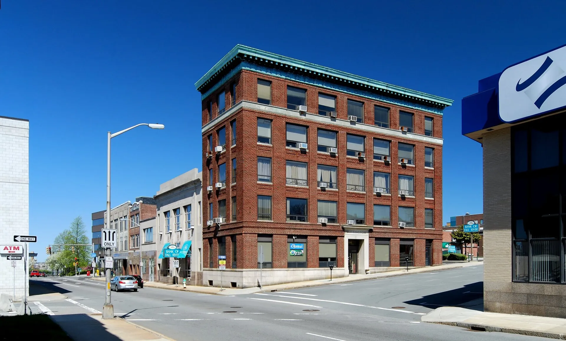 Bedford Street, Fall River, Massachusetts, Part of Downtown Historic District.