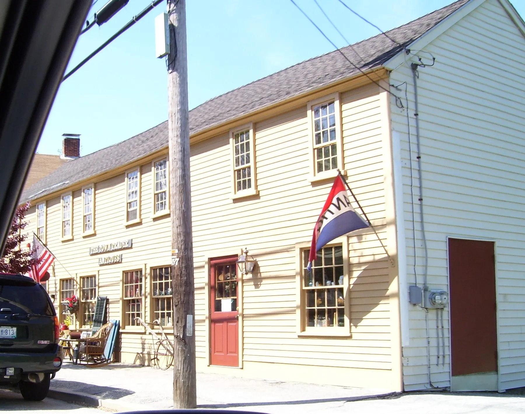 General store in Chepachet, Rhode Island (2008).