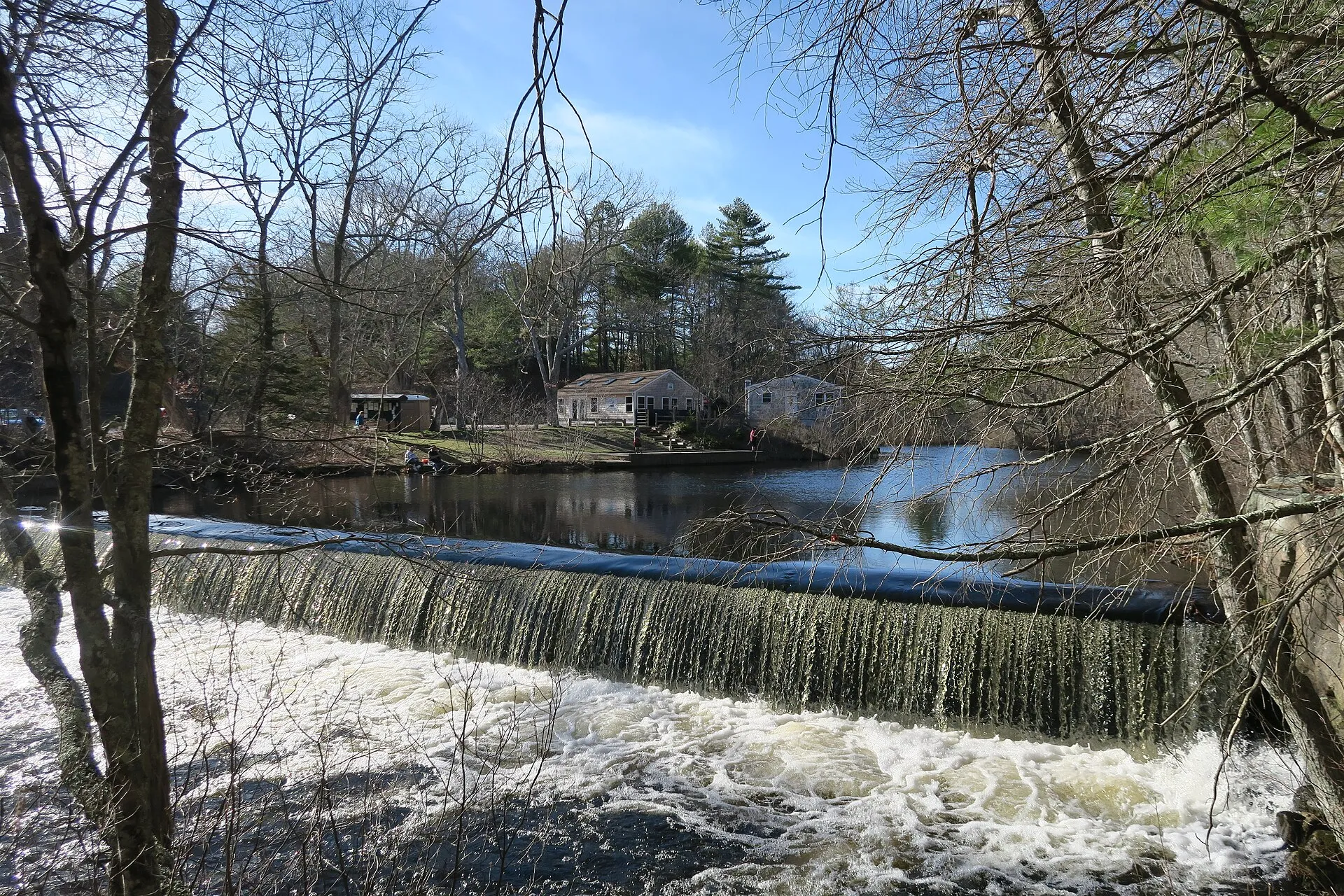 Barberville Dam, Barberville, Hopkinton, Rhode Island.