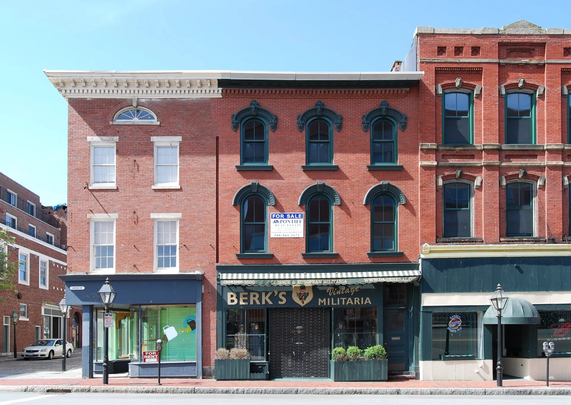 Union Street, Downtown New Bedford, Massachusetts.