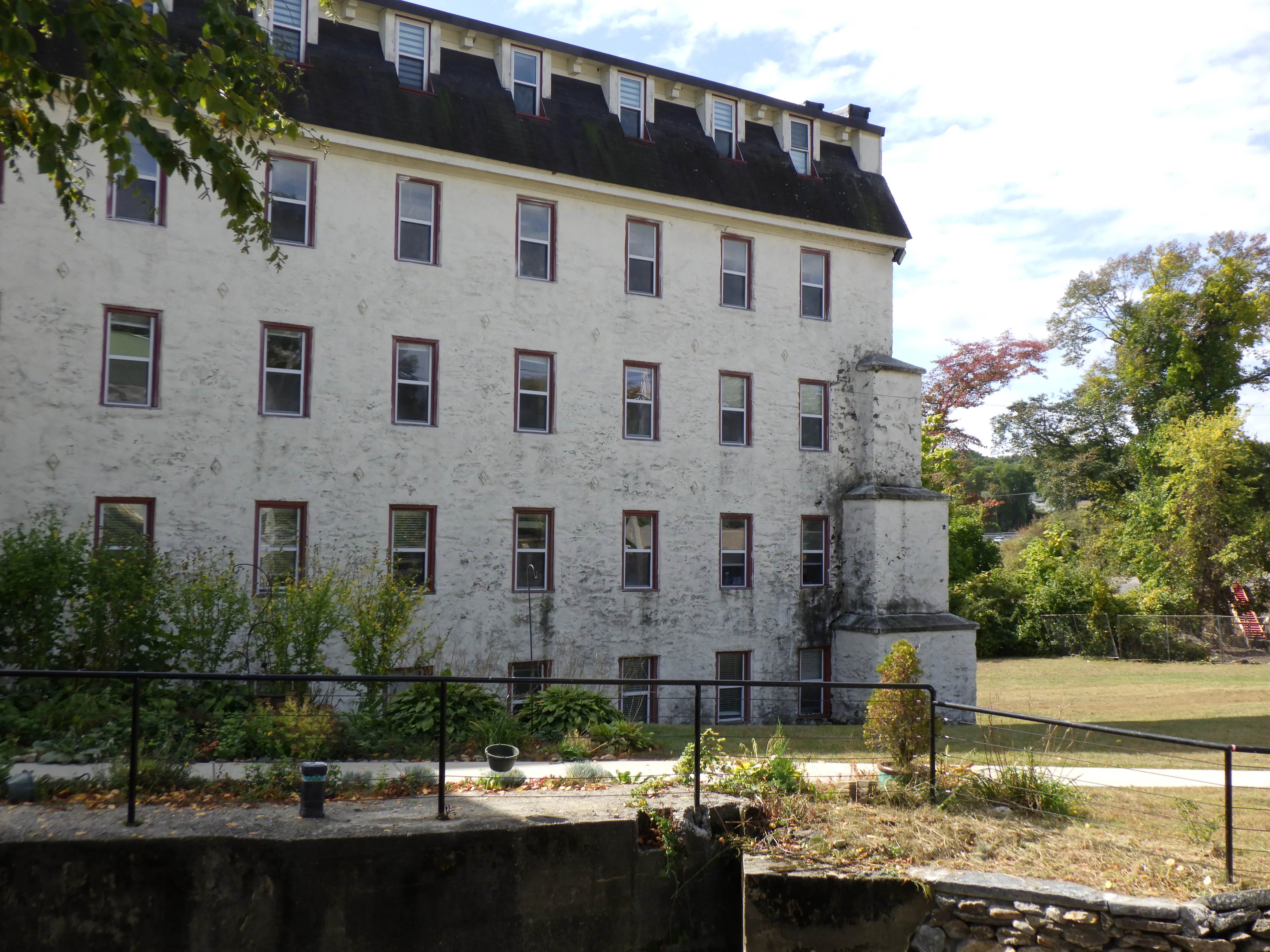 Allendale Mill (built 1822), North Providence (Allendale), Rhode Island.