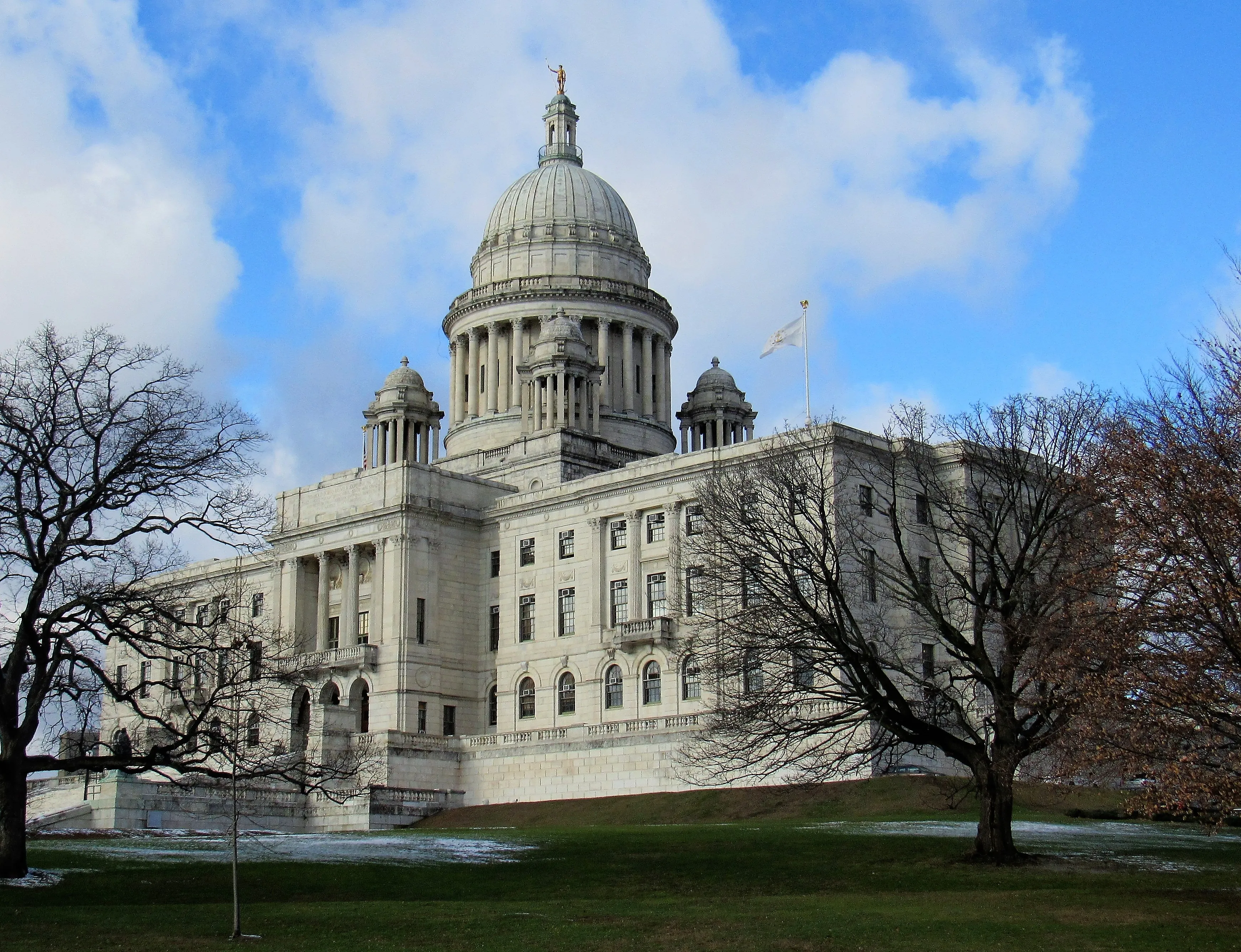 Rhode Island State House in Providence, Rhode Island.