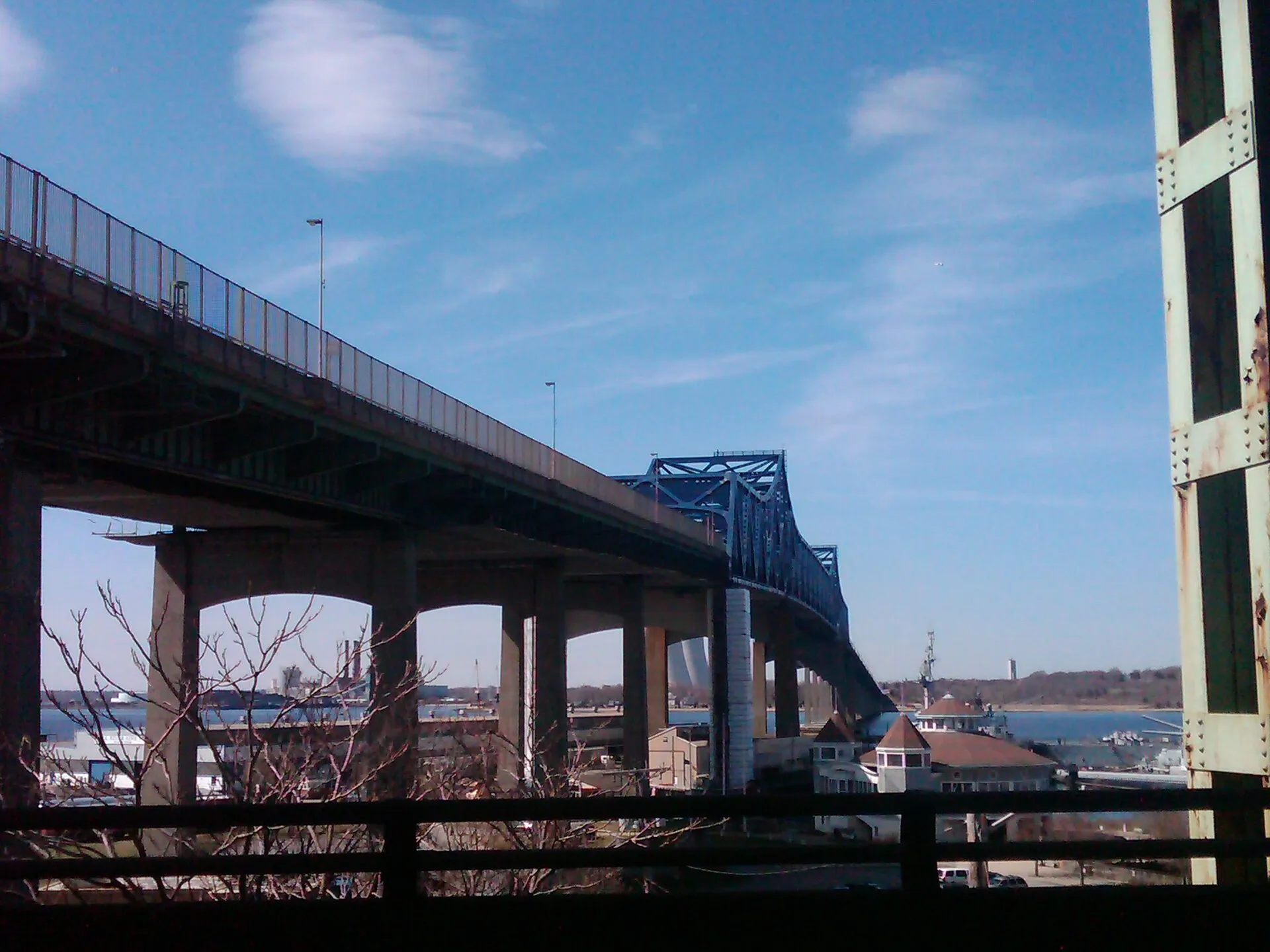The Braga Bridge, I-195, Fall River-Somerset.