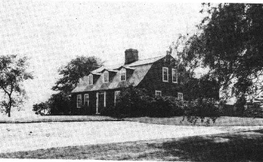 Weeden Farm house (Willow Dell) in South Kingstown, Rhode Island.Photo from Historic and Architectural Resources of South Kingstown, Rhode Island: A Preliminary….
