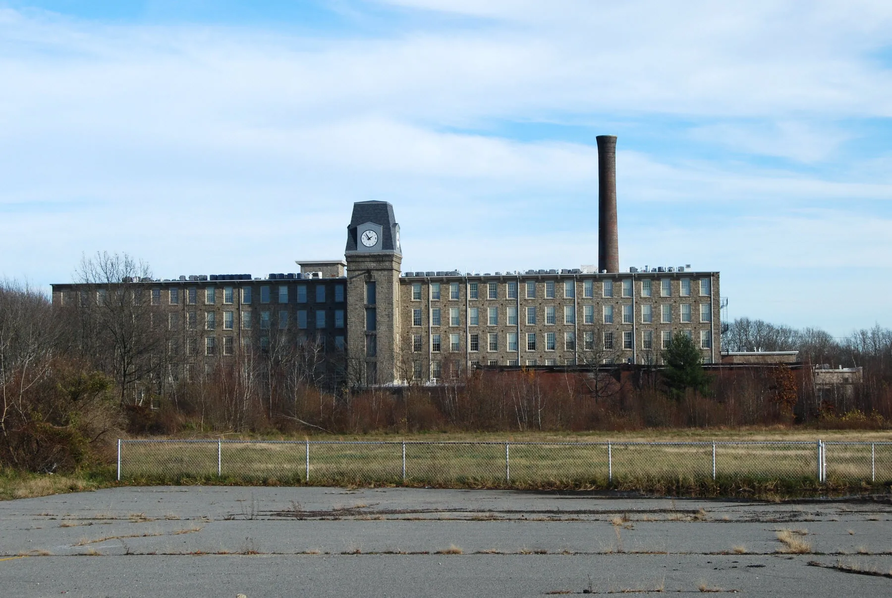 Bourne Mill, Tiverton, Rhode Island. Now apartments.
