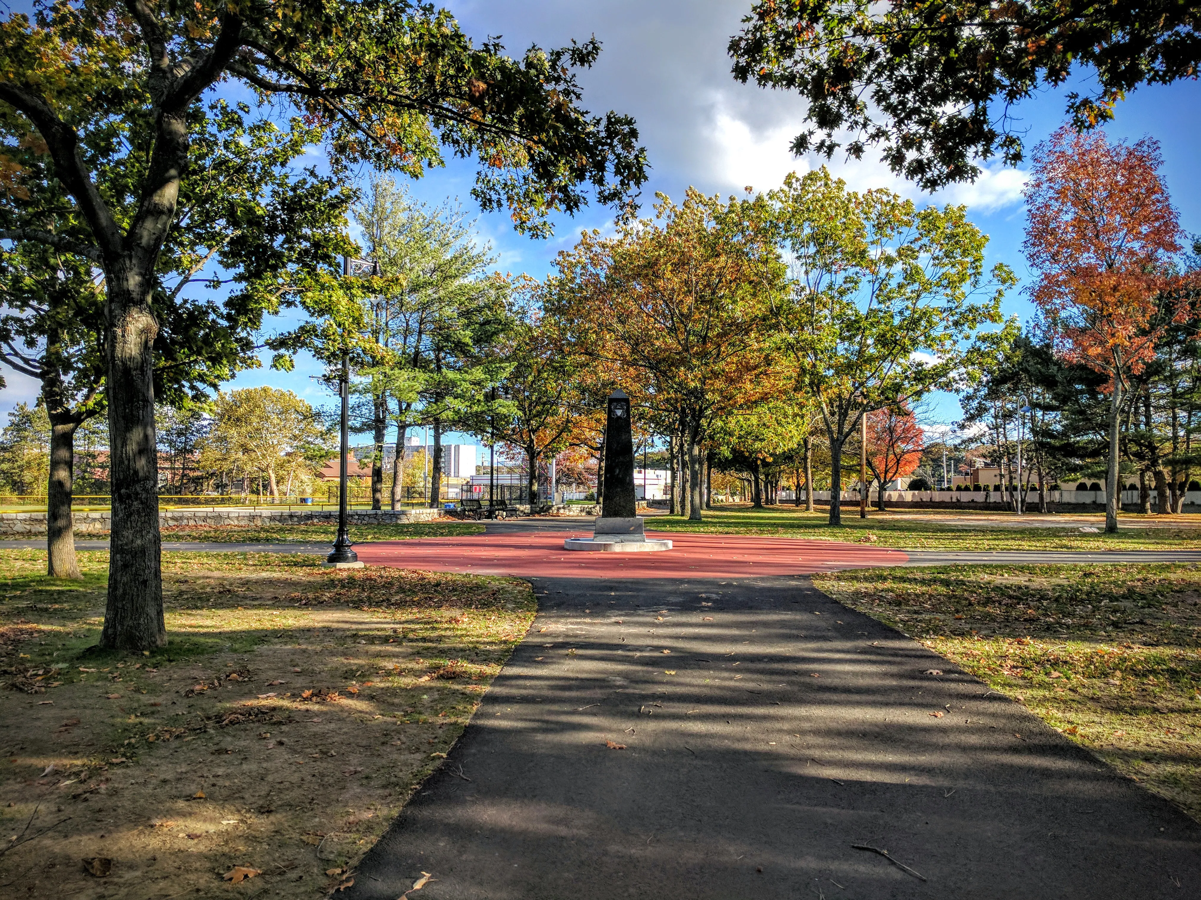World War II Veterans Memorial State Park in Woonsocket, Rhode Island.
