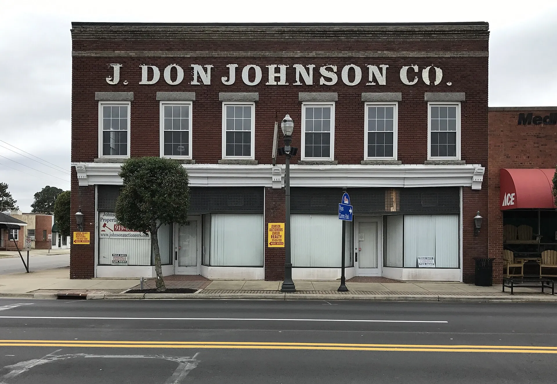 Johnson Building in Benson.