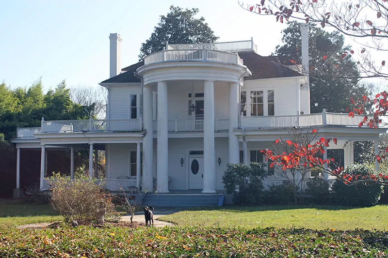 Jones Johnson Farm in Fuquay-Varina, NC. Local historic landmark designed May 02, 1994.
