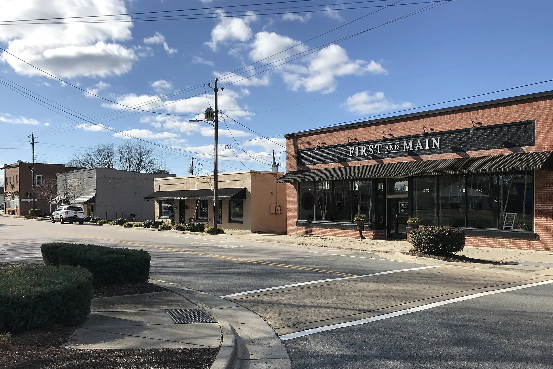 Historic downtown Knightdale