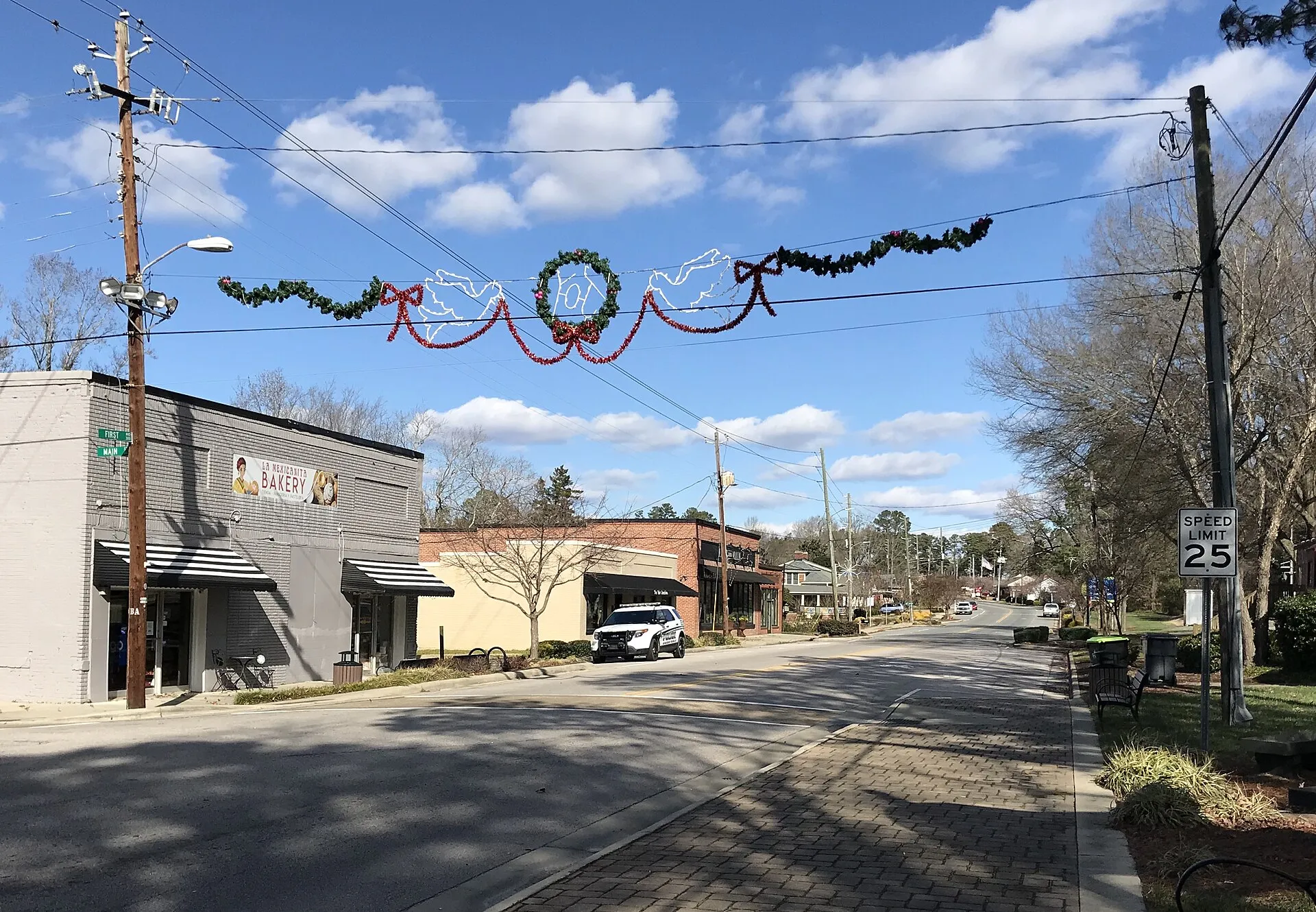 Historic downtown Knightdale