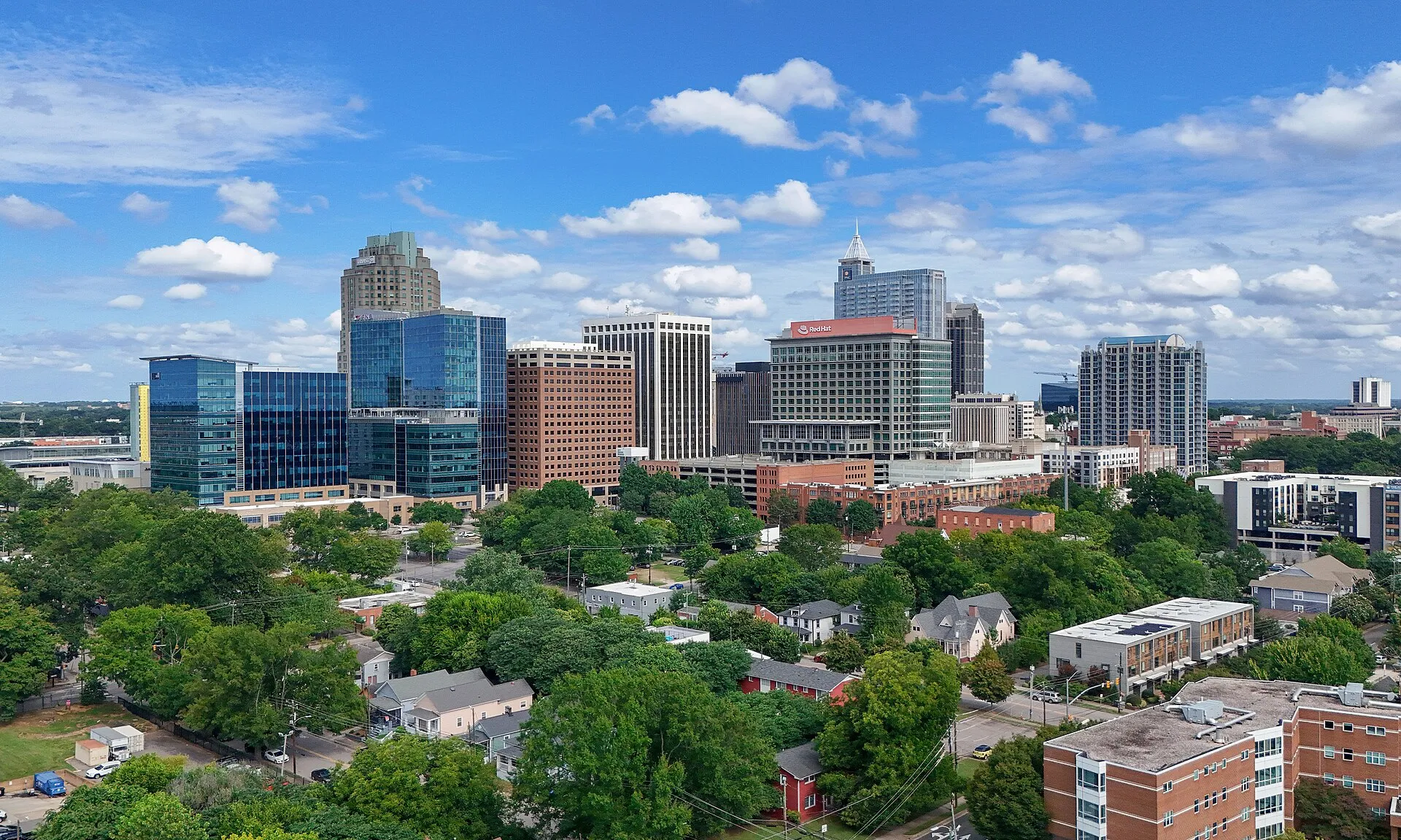 Skyline of Raleigh, North Carolina