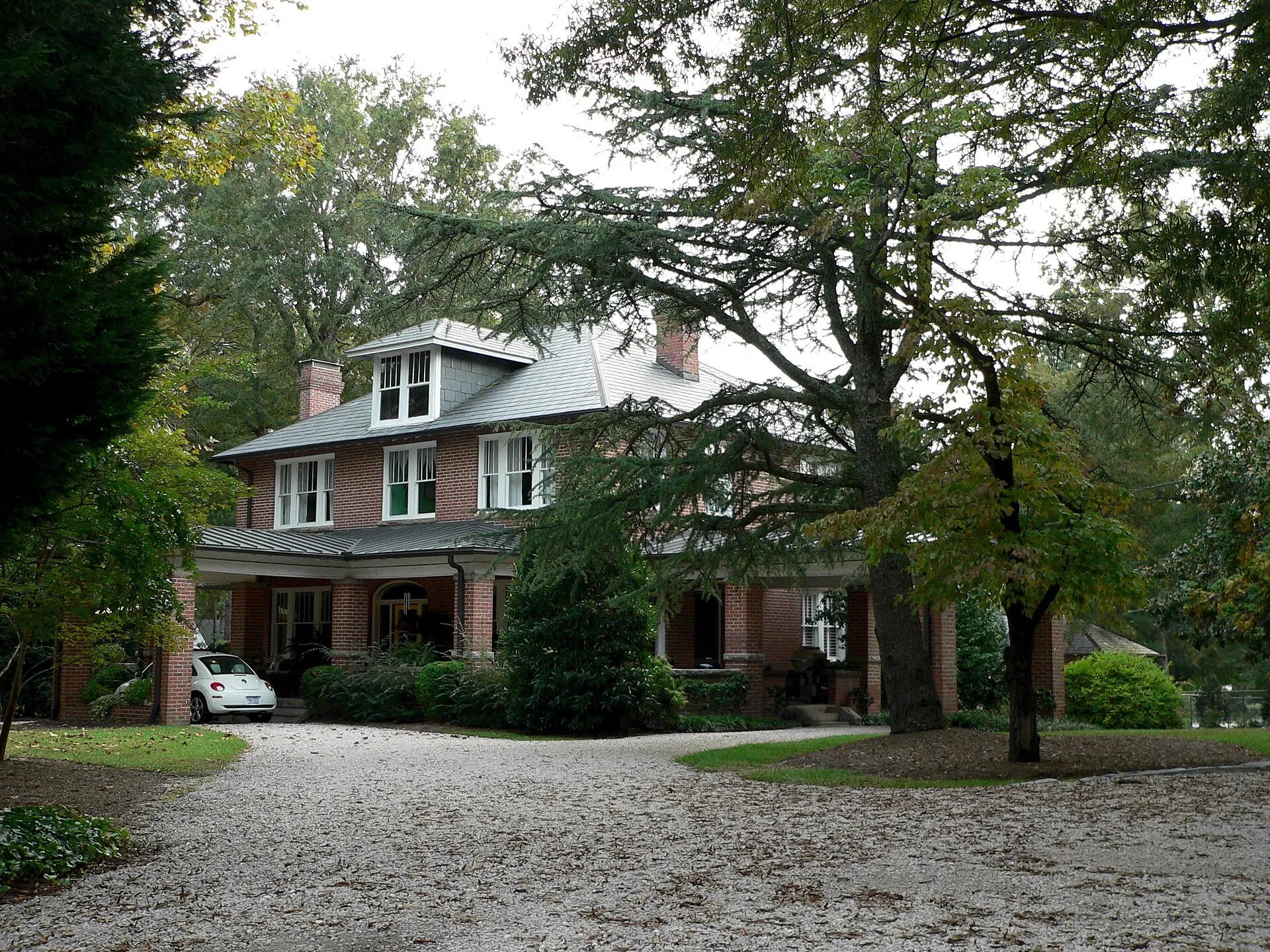 R.B. Whitley's historic Sunnyside home viewed from the northeast.