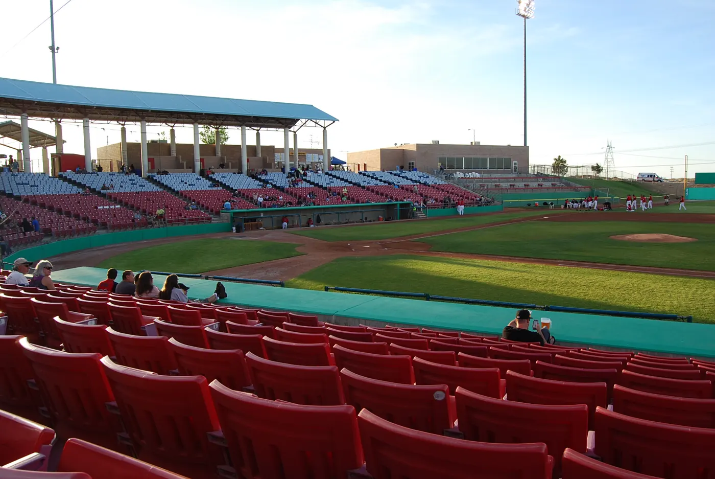 Stater Bros. Stadium (now Adelanto Stadium) in Adelanto, 2012